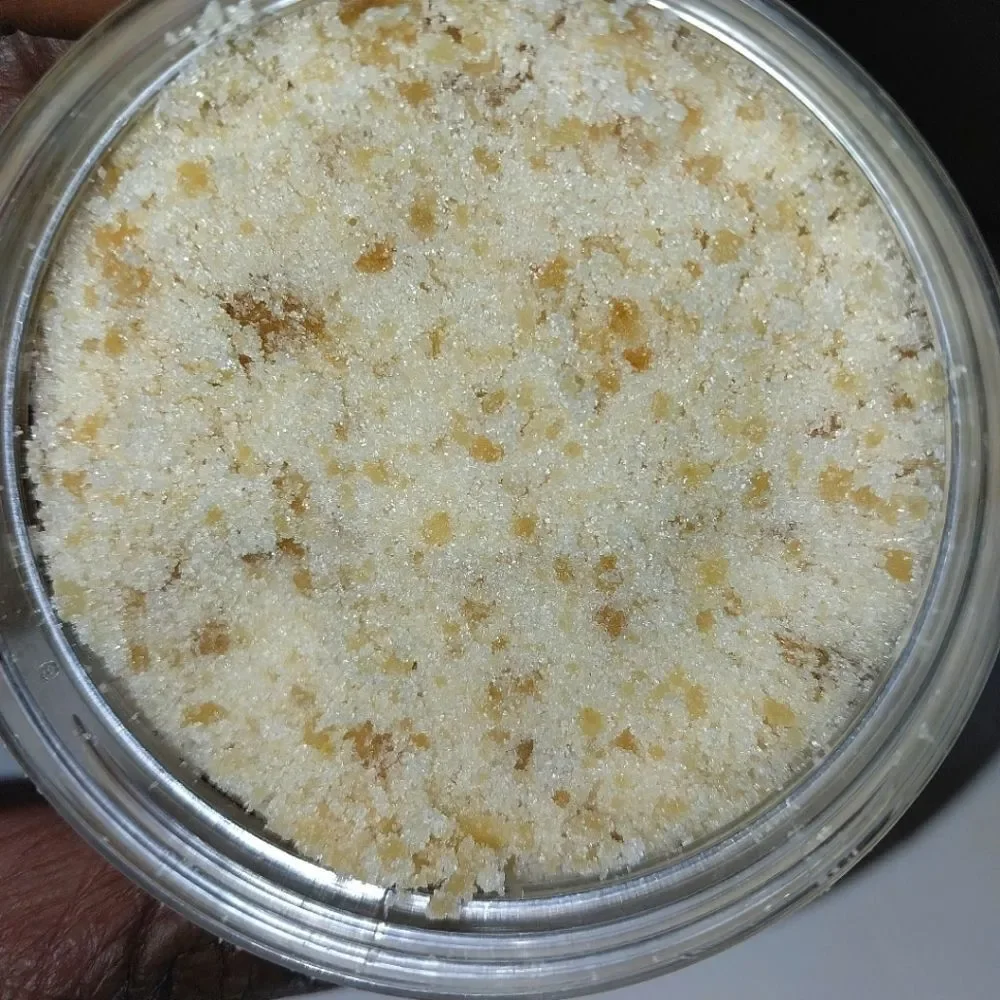 Hand crafted Vanilla Brown sugar emulsified sugar scrub 6oz